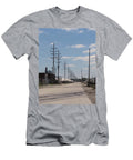 Train Track Crossing Anita Burgermeister T-Shirt