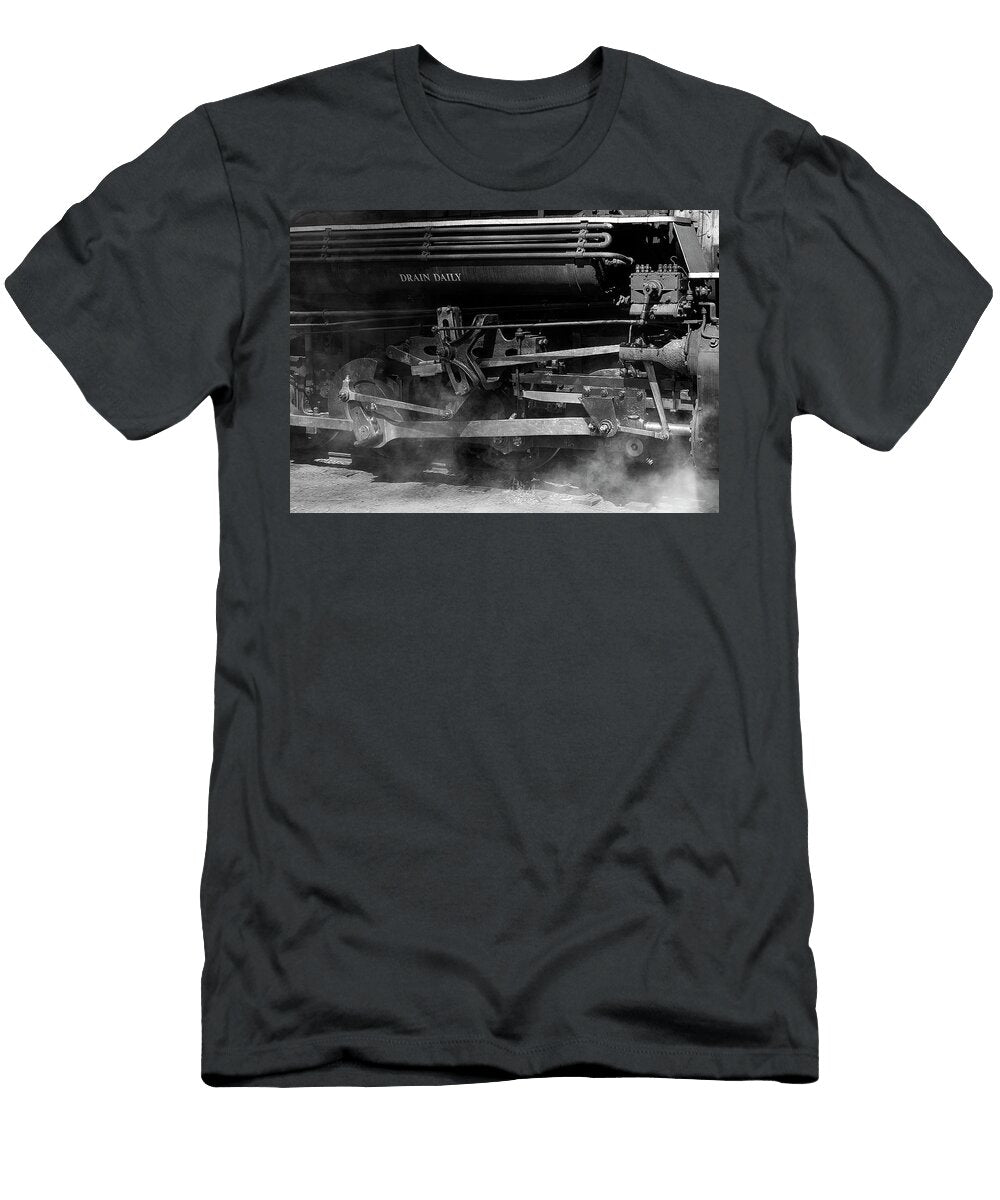 Train Wheels Chama New Mexico Steven Ralser T-Shirt