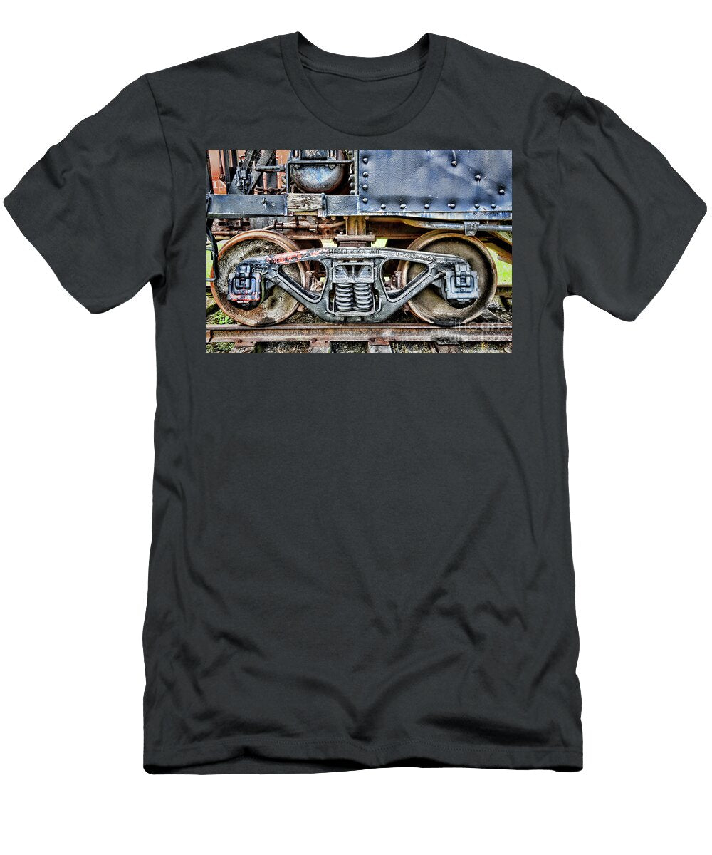Train Wheels Detail Paul Ward T-Shirt
