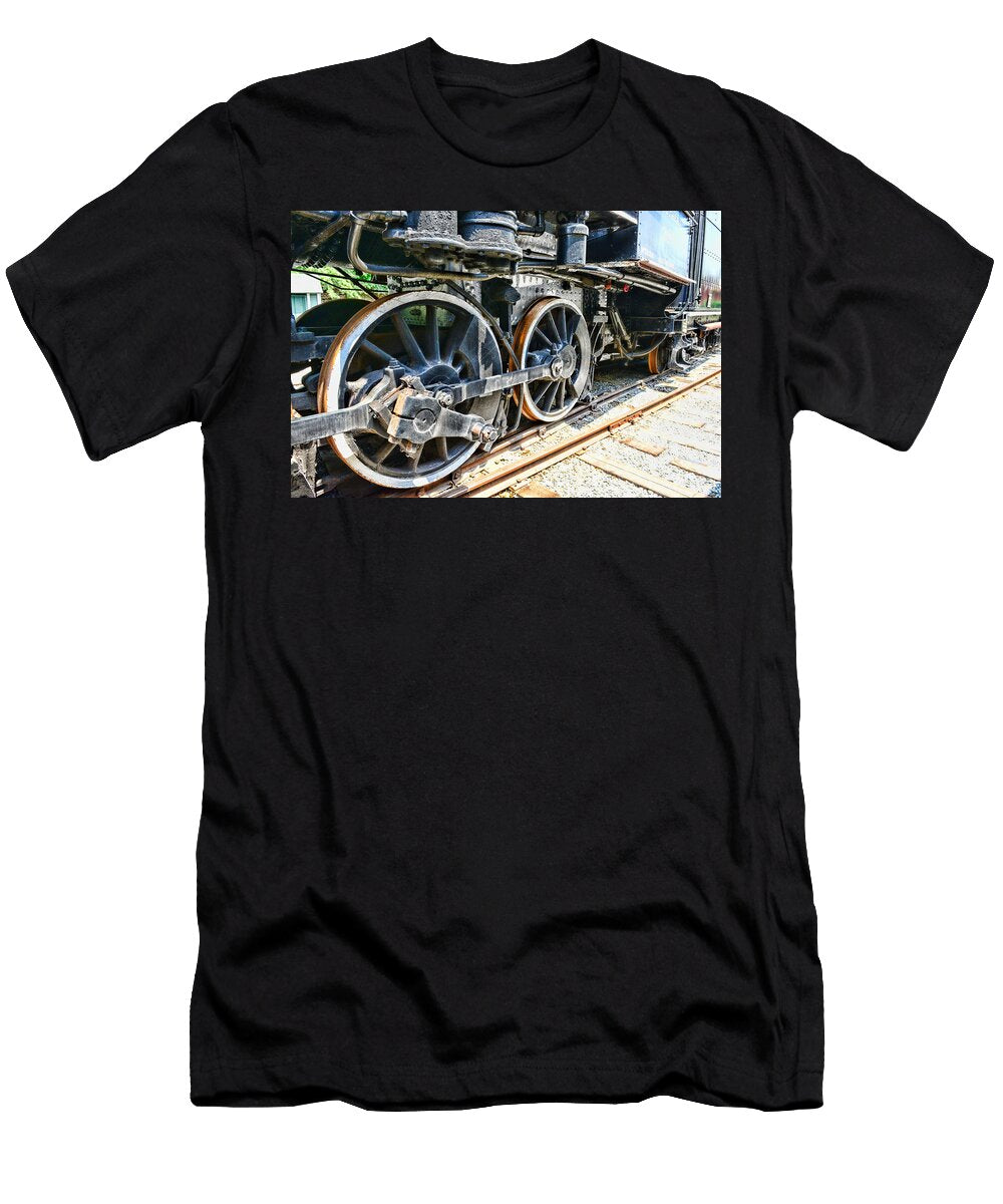 Train Wheels Paul Ward T-Shirt