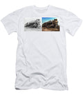 Train Working on the Railroad 1930 Side By Side Mike Savad T-Shirt