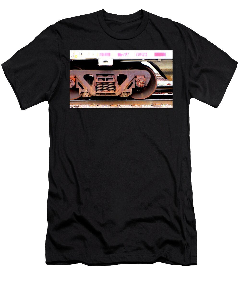 Train Yard Close Up 1 Anita Burgermeister T-Shirt