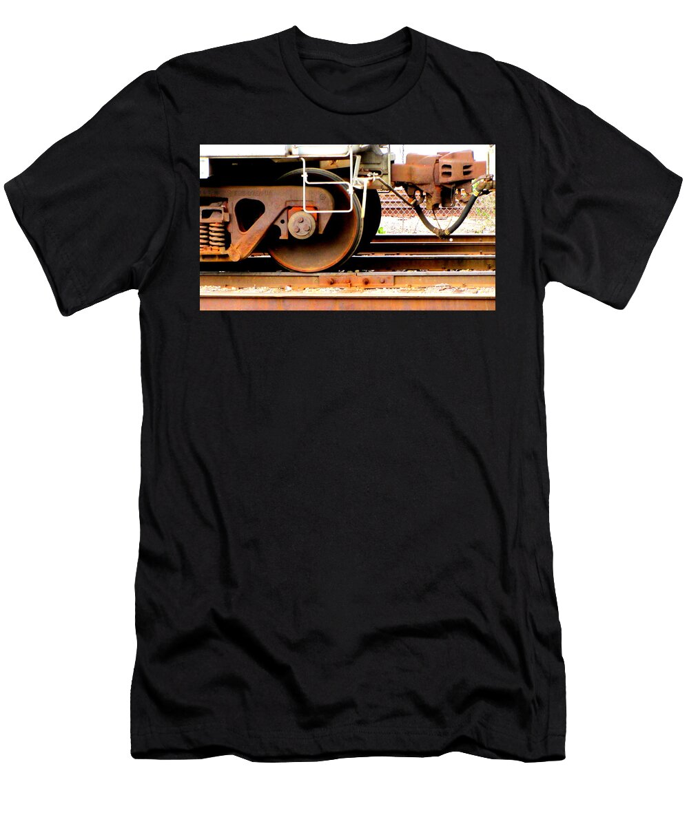 Train Yard Close Up 2 Anita Burgermeister T-Shirt