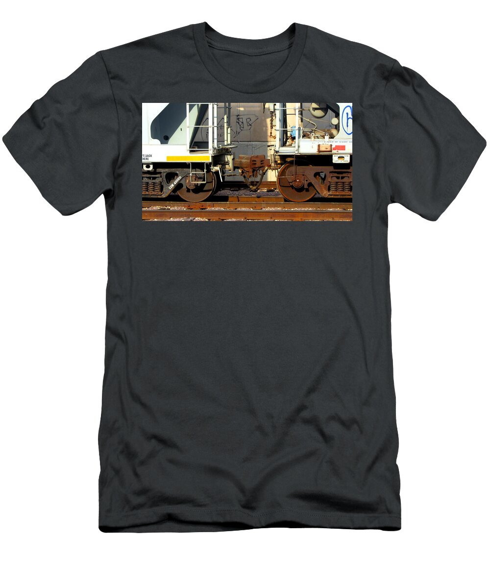 Train Yard Close Up 5 Anita Burgermeister T-Shirt