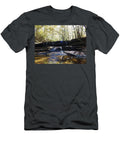 Tranquil Forest Waterfall Alan Kirby T-Shirt