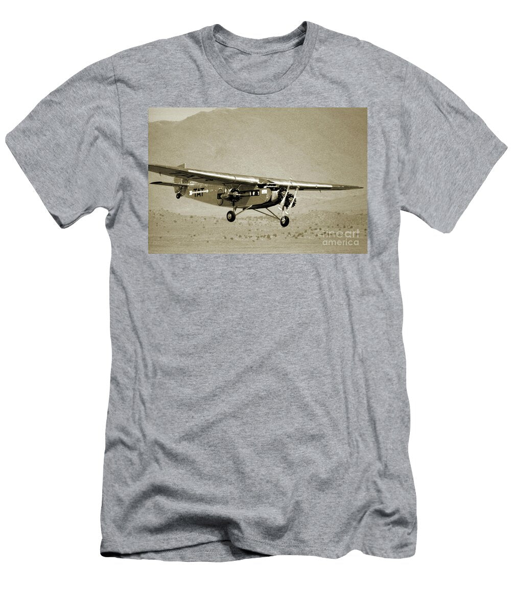 Transcontinental Air Transport Tat Ford Trimotor Wernher Krutein T-Shirt