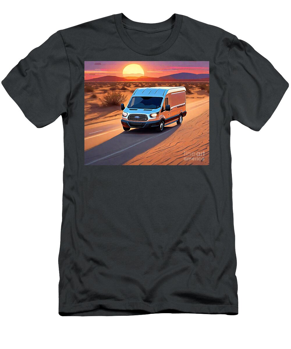 Transit Chassis Cab Versatile Workhorse Ford Transit Chassis Cab Destiney Sullivan T-Shirt