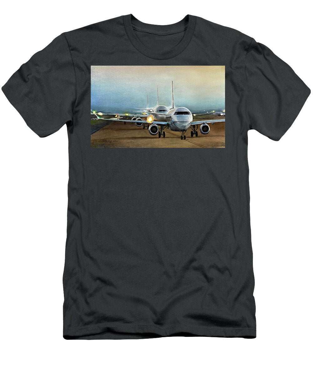 Travel Dreams in the Time of Covid Carolyn Coffey Wallace T-Shirt