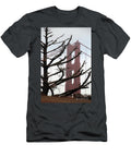 Tree and Ggb North Tower in Marin County California Wernher Krutein T-Shirt