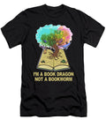 Tree of Life Im a Book Dragon Not a Bookworm Librarian Maximus Designs T-Shirt
