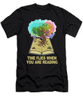 Tree of Life Time Flies When You Are Reading Quotes Bookish Maximus Designs T-Shirt