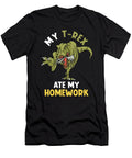 Trex Ate My Homework Manuel Schmucker T-Shirt