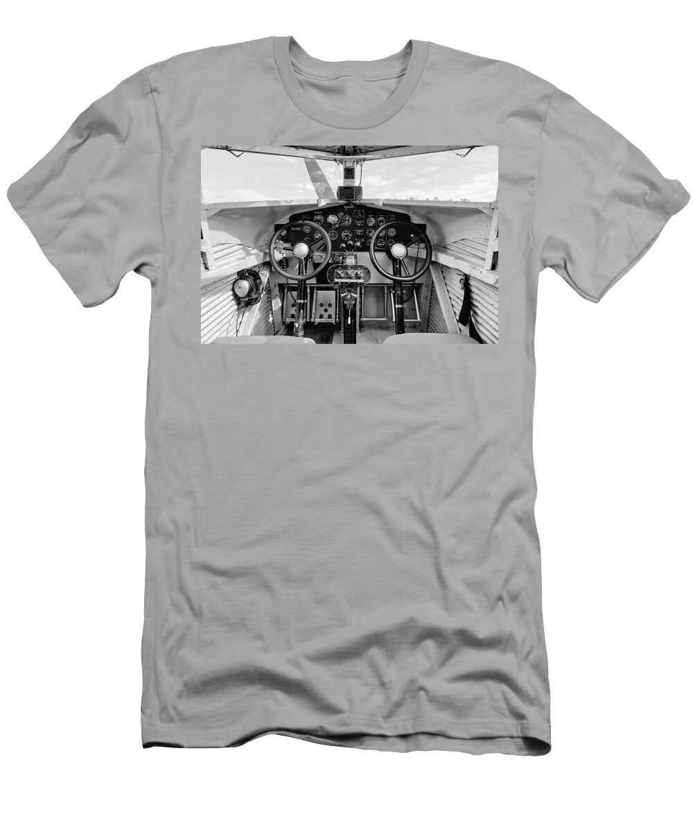 Tri Motor Cockpit 2017 Christopher Buff Wwwaviationbuffcom Chris Buff T-Shirt