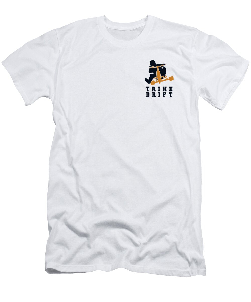 Trike Drift Logo Emblem Drifting Tricycle Drift Trike Marco Rothe T-Shirt