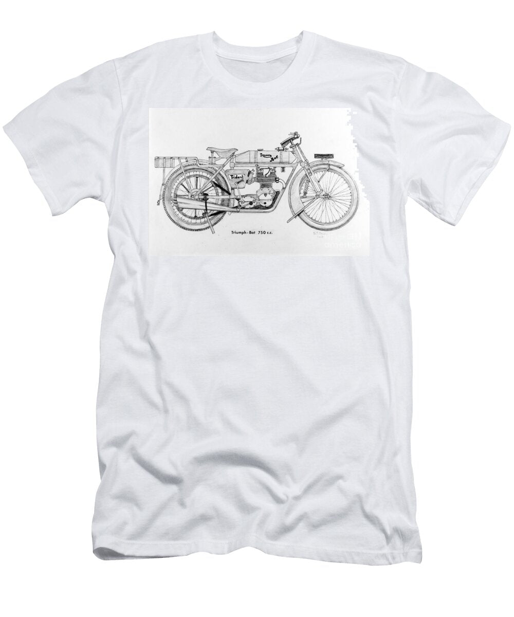 Triumph Bat 750cc Stephen Brooks T-Shirt