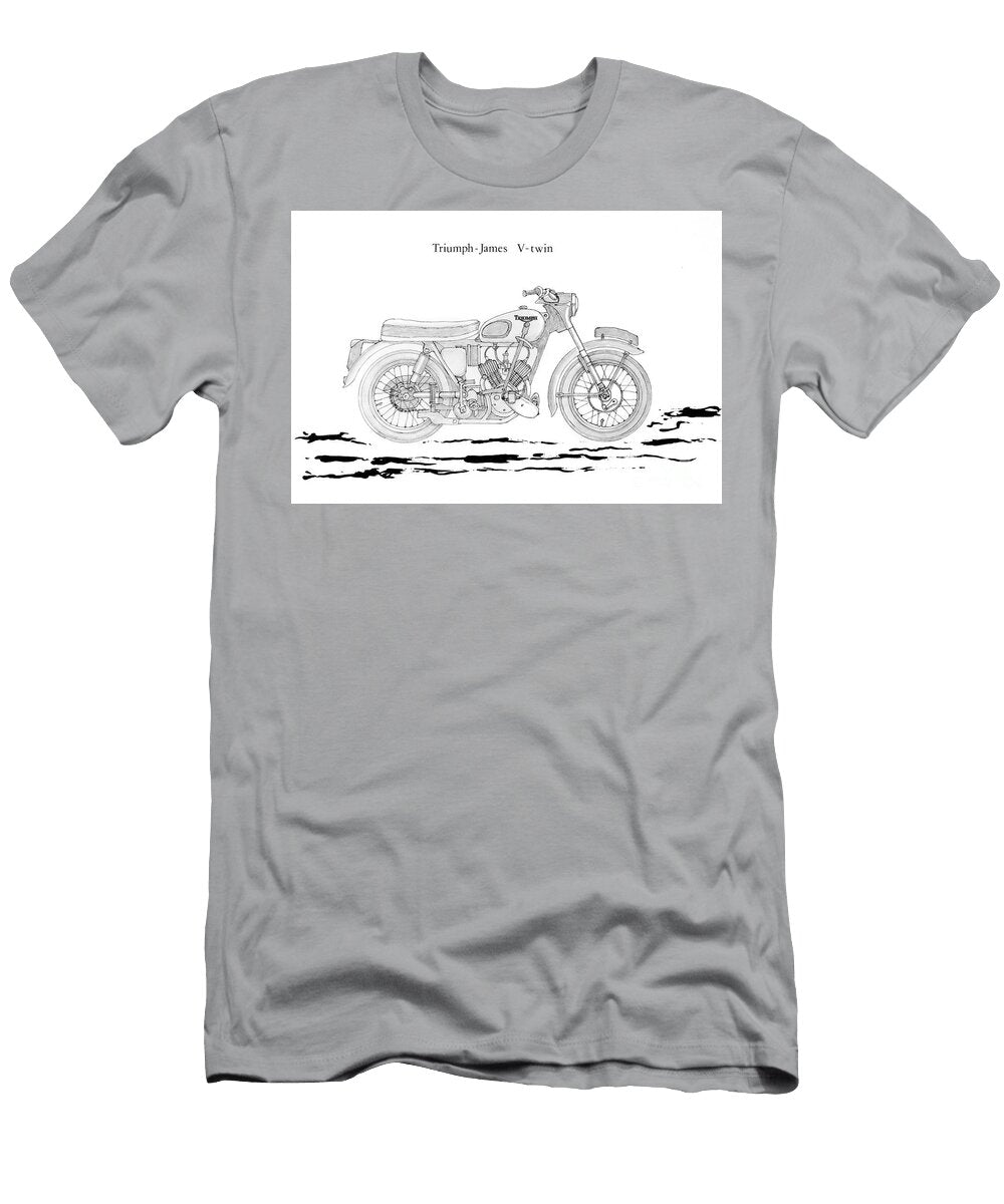 Triumph James V Twin Stephen Brooks T-Shirt