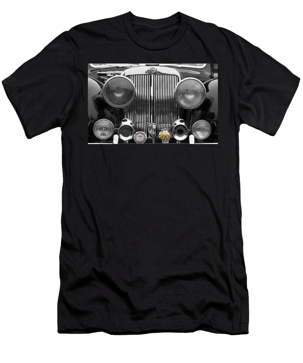 Triumph Roadster Front End Selective Color Scott Campbell T-Shirt