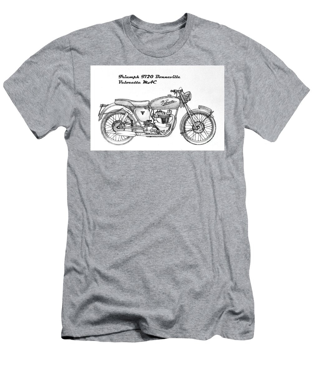 Triumph Velocette Stephen Brooks T-Shirt