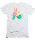 Tropical Watercolor Bouquet 2 Elaine Plesser T-Shirt