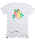 Tropical Watercolor Bouquet 6 Elaine Plesser T-Shirt