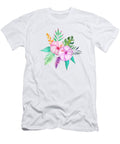Tropical Watercolor Bouquet 78 Elaine Plesser T-Shirt