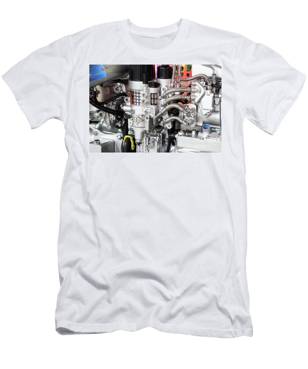 Truck Engine Detail Goce Risteski T-Shirt
