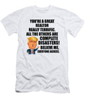 Trump Realtor Funny Gift for Realtor Coworker Gag Great Terrific President Fan Potus Quote Office Joke Funnygiftscreation T-Shirt