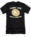 Tummy Ache Waffle Survivor Funny Favorite Food Humor Foodie Maximus Designs T-Shirt