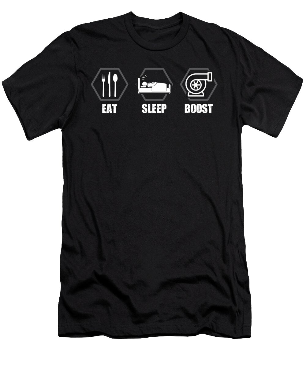 Tuning Auto Tuning Turbo Turbocharged Sports Car Steven Zimmer T-Shirt