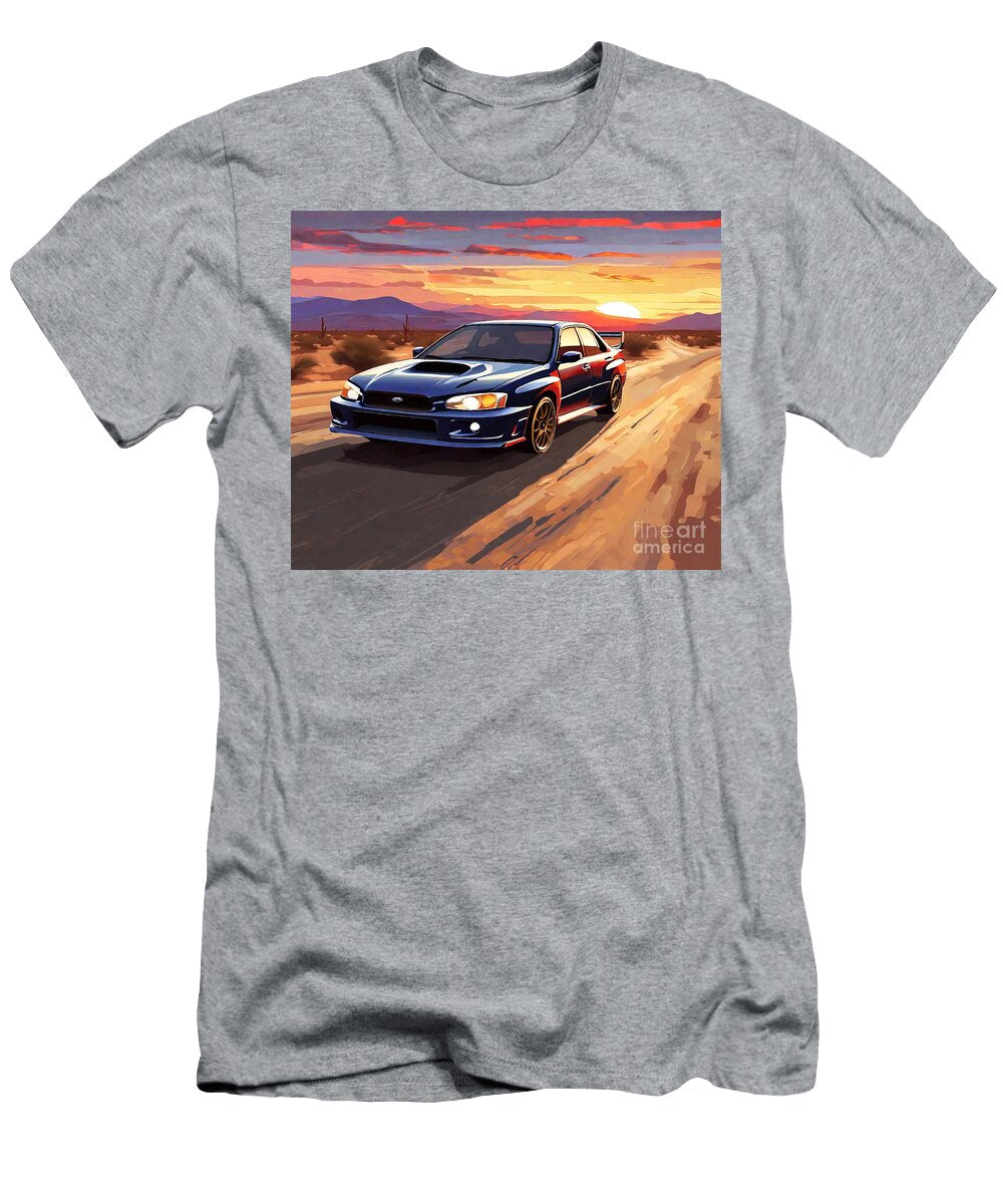 Turbocharged All Wheel Drive Thrills Subaru Impreza Wrx Jdm Edition Destiney Sullivan T-Shirt