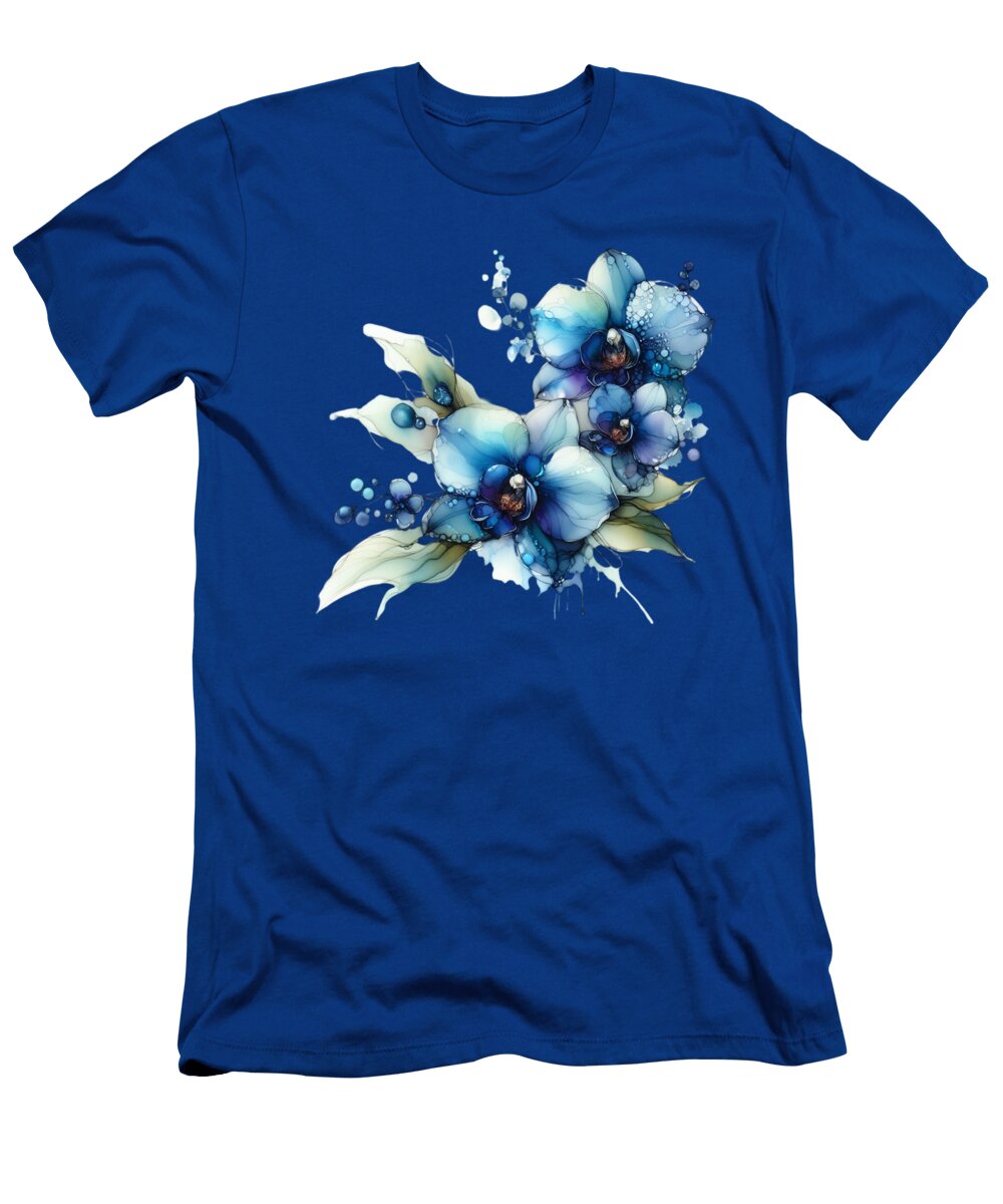 Turquoise Orchid Joanna Redesiuk T-Shirt