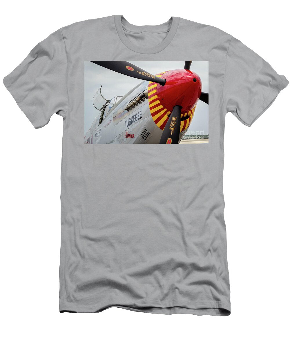 Tuskegee Airmen P 51 Air Force Rene Triay Photography T-Shirt