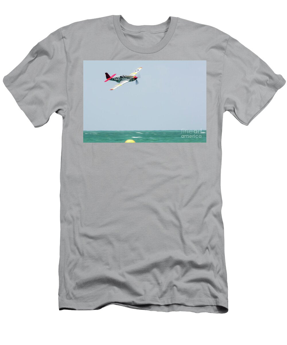 Tuskegee Airmen P 51 Mustang Rene Triay Photography T-Shirt
