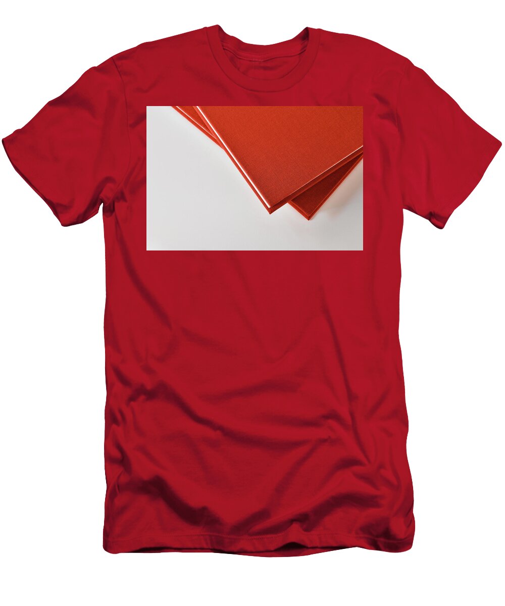 Two Books on White Table Vittoria Tempo T-Shirt