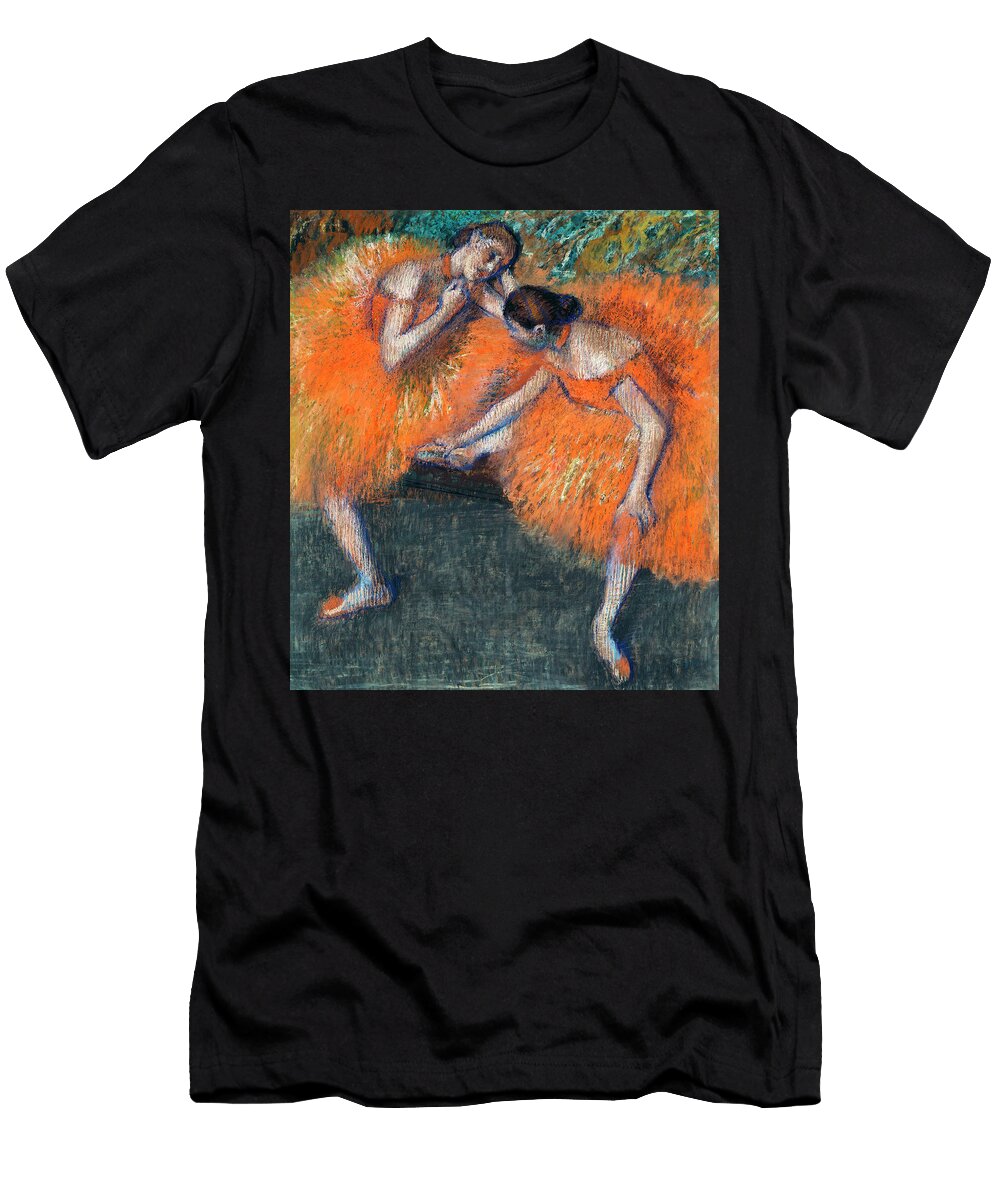Two Dancers By Edgar Degas 1898 Edgar Degas T-Shirt