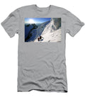 Two People on a Climb in the Alps Mario Colonel T-Shirt