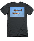 Two Pt 22 Aircraft in Formation Flight Wernher Krutein T-Shirt