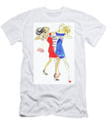 Two Women Fighting Over a Jumper Ikon Images T-Shirt