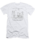 Two Women Stare At Dirty Guy on Couch Barbara Smaller T-Shirt