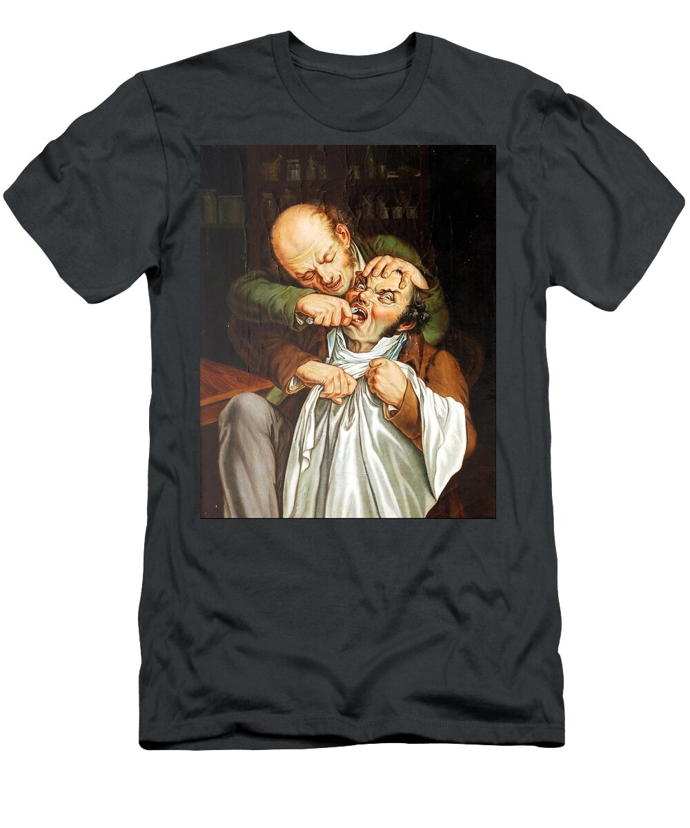 U Zubara At the Dentist Louis Lopold Boilly T-Shirt