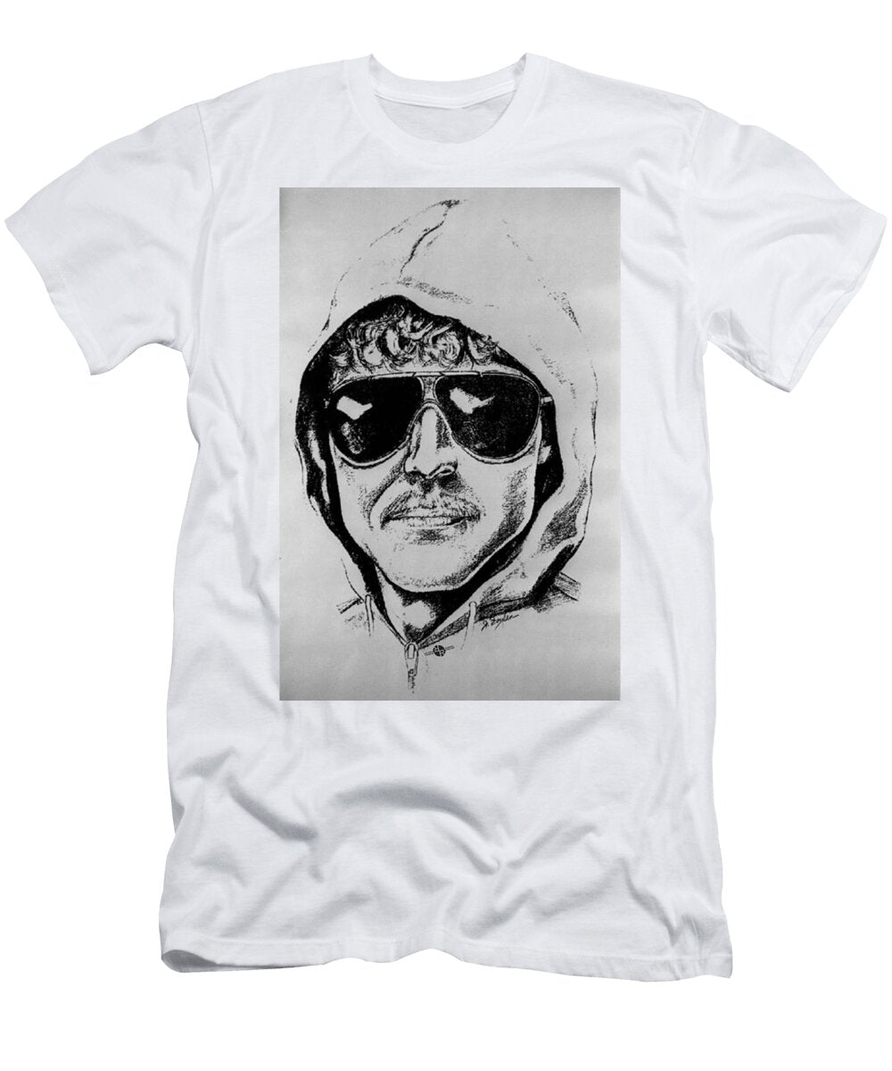 Unabomber Ted Kaczynski Police Sketch 1 Tony Rubino T-Shirt
