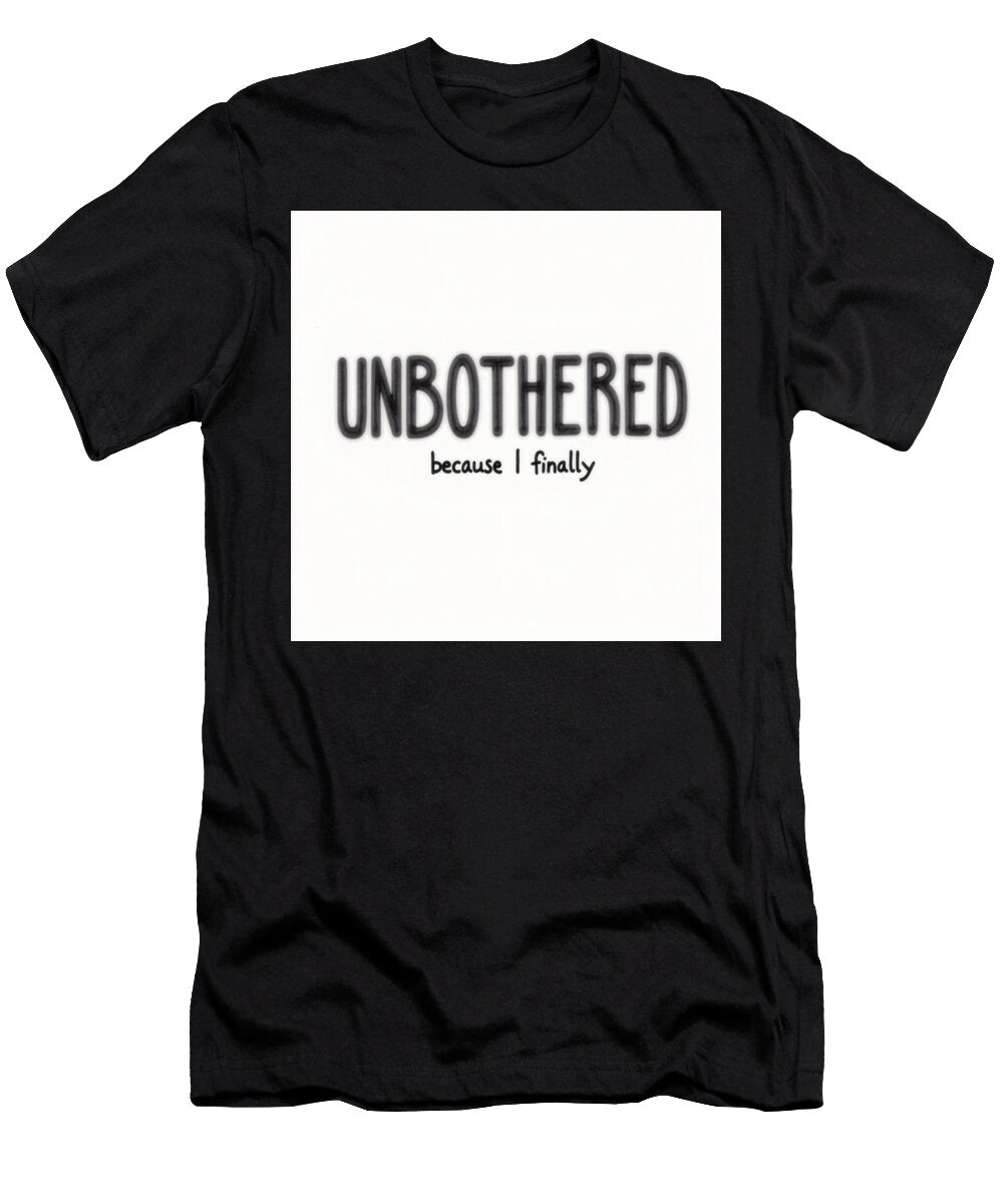 Unbothered Typography Yousif Aelish T-Shirt