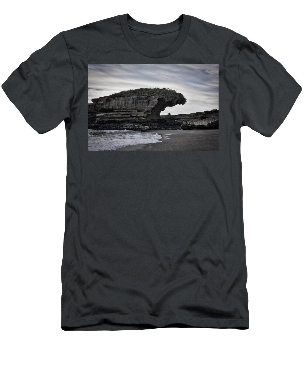 Under the Overhang 2 Black and White Stuart Litoff T-Shirt
