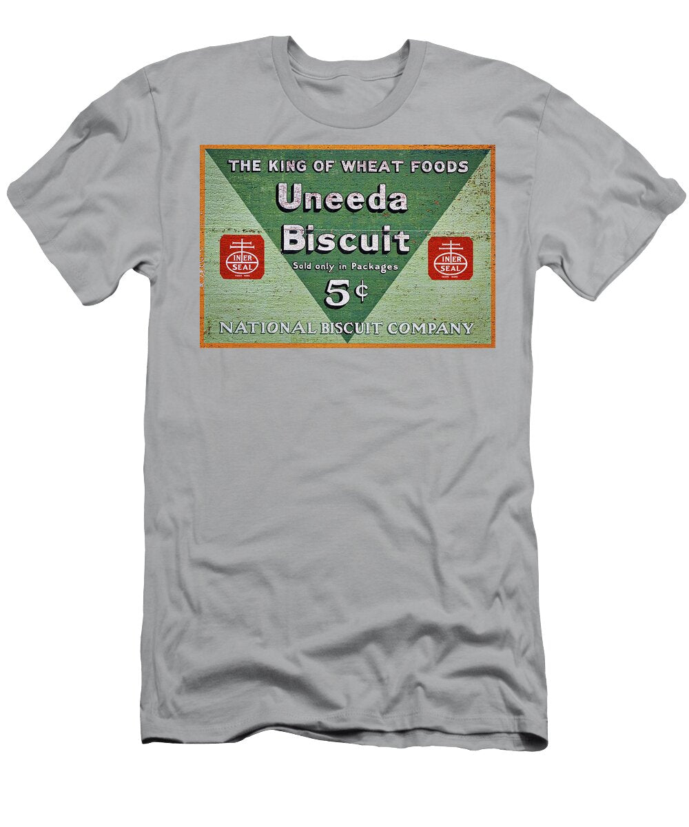 Uneeda Biscuit Vintage Sign Stuart Litoff T-Shirt