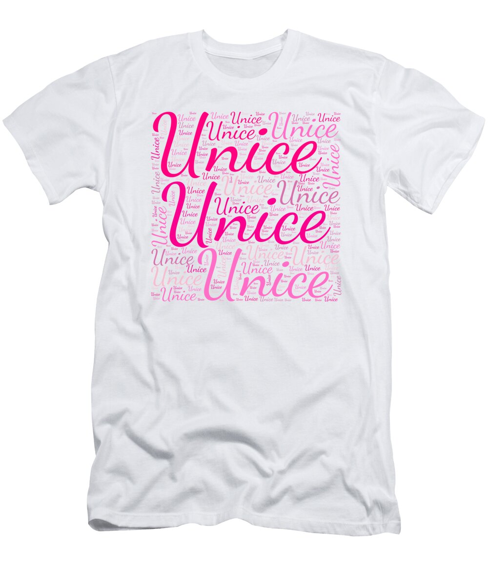 Unice Names Without Frontiers Vidddie Publyshd T-Shirt