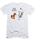 Unicorn Professor Other Me Funny Gift for Coworker Women Her Cute Office Birthday Present Funnygiftscreation T-Shirt
