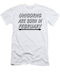 Unicorns Are Born in February Jacob Zelazny T-Shirt
