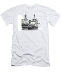 Uniflow Steam Engine Cylinder Diagram From 1917 Illustrating Int As5 Historic Illustrations T-Shirt