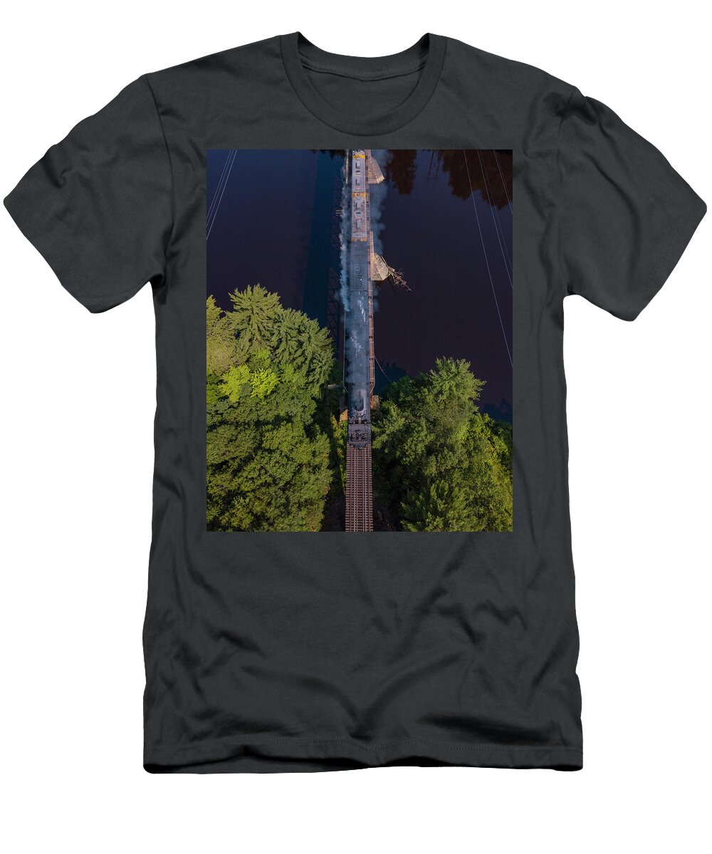 Union Pacific 4014 Big Boy Crossing a Bridge Thomas Visintainer T-Shirt