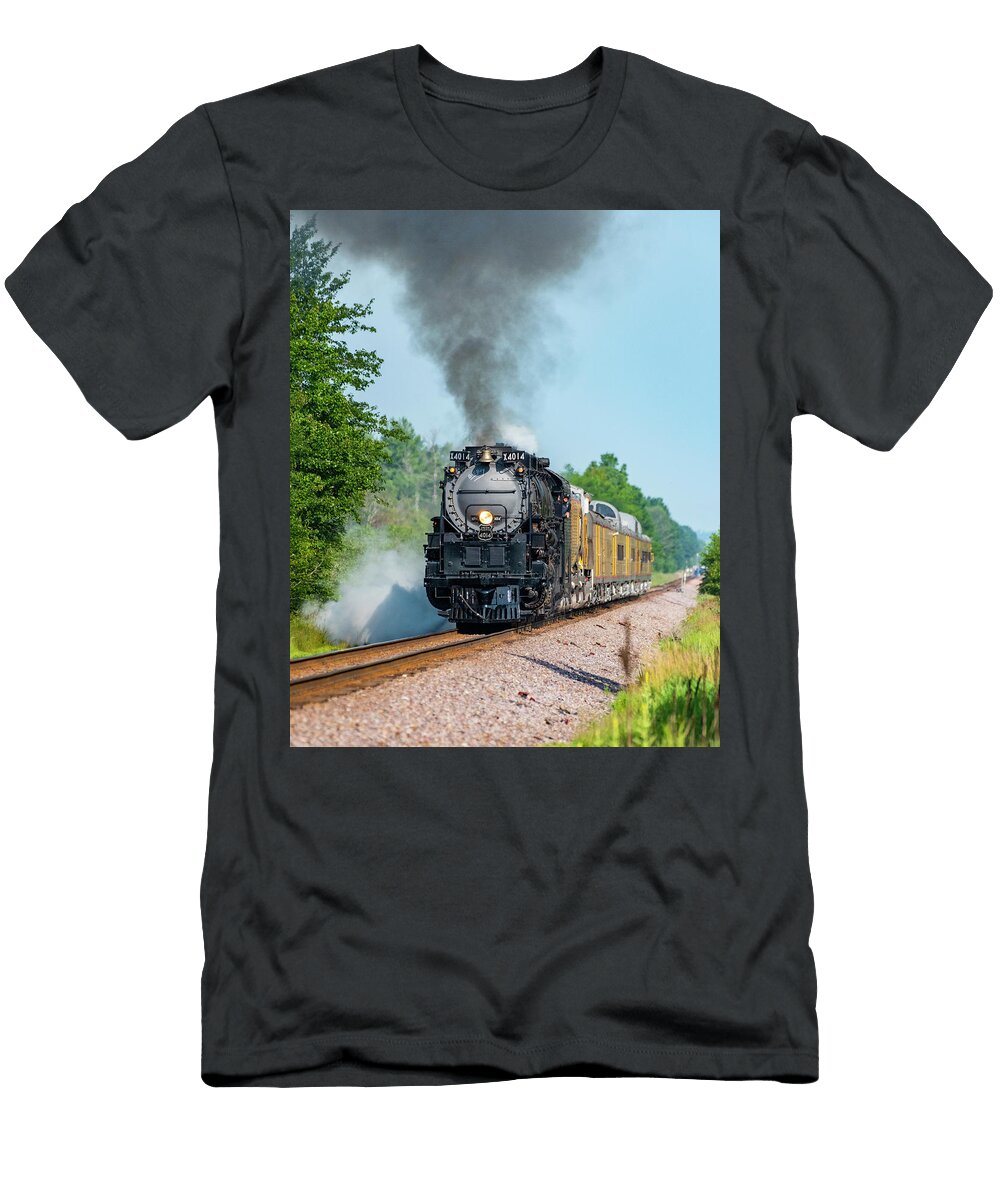 Union Pacific Big Boy Steams Down the Tracks Thomas Visintainer T-Shirt